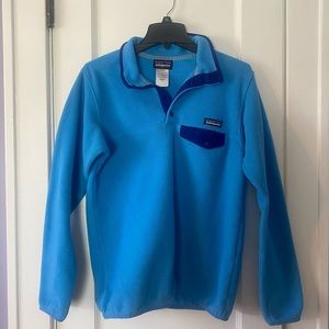 Blue Patagonia Synchilla Pullover